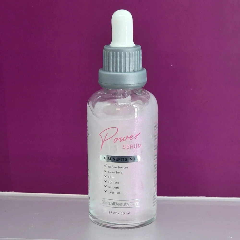Global Beauty Care Power Serum Unisex 1 7oz 6 Benefits In 1 Anti Aging Glow Skin